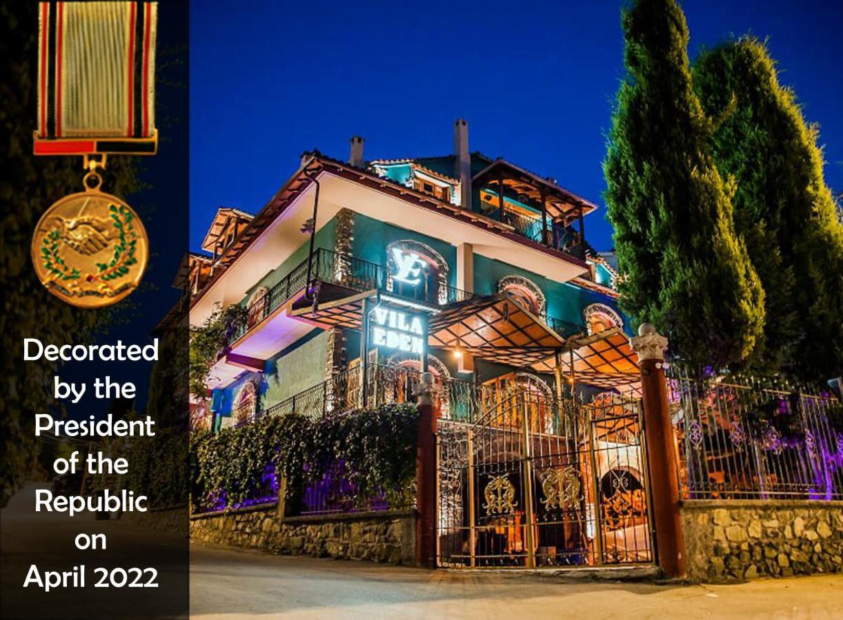 Vila Eden Boutique Hotel Korça Exteriör bild